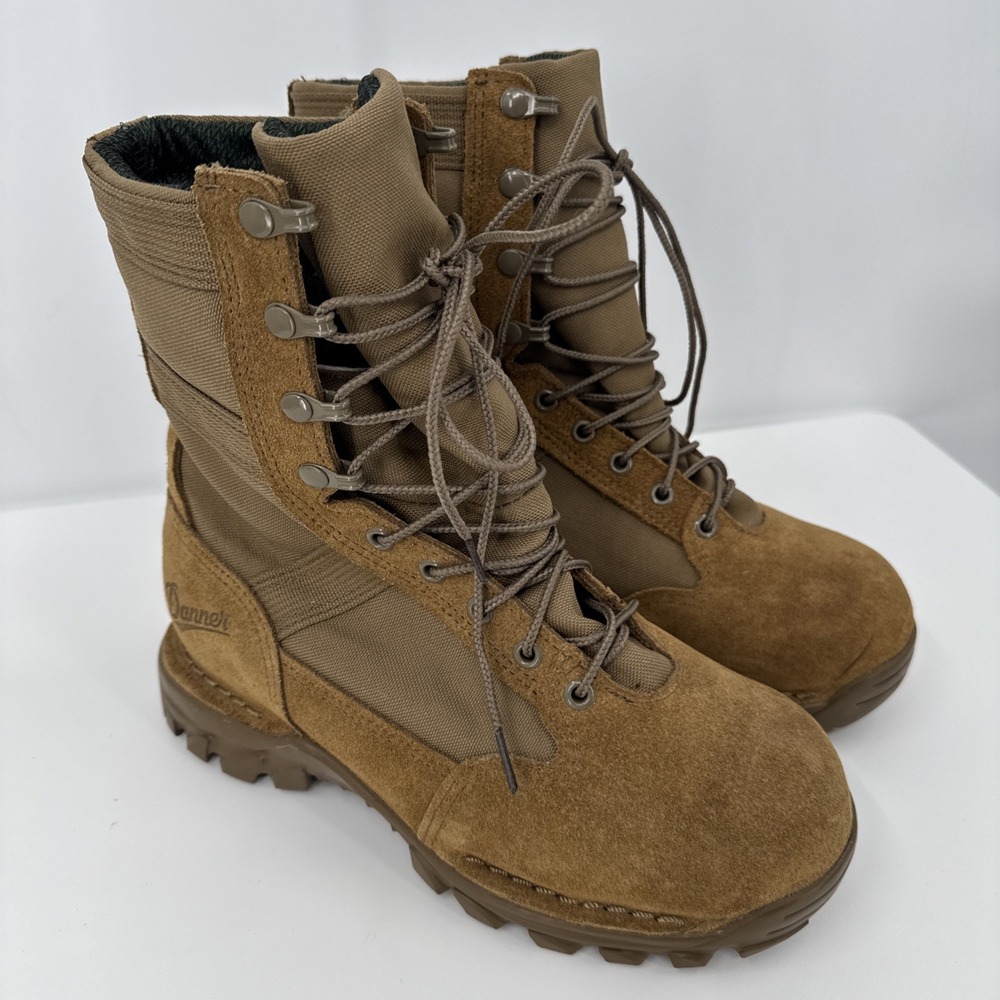 DANNER RIVOT TFX 8" COYOTE 1200g Mens Sz 6r New Tactical Work Boots GORE-TEX